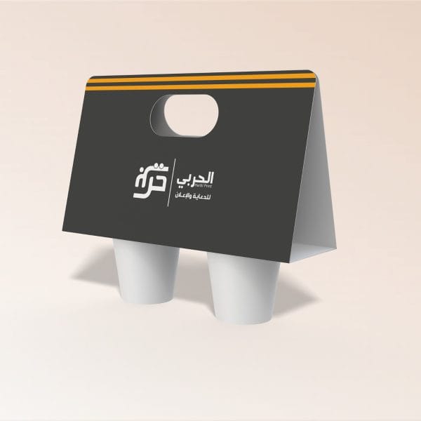 حامل اكواب ورقية
