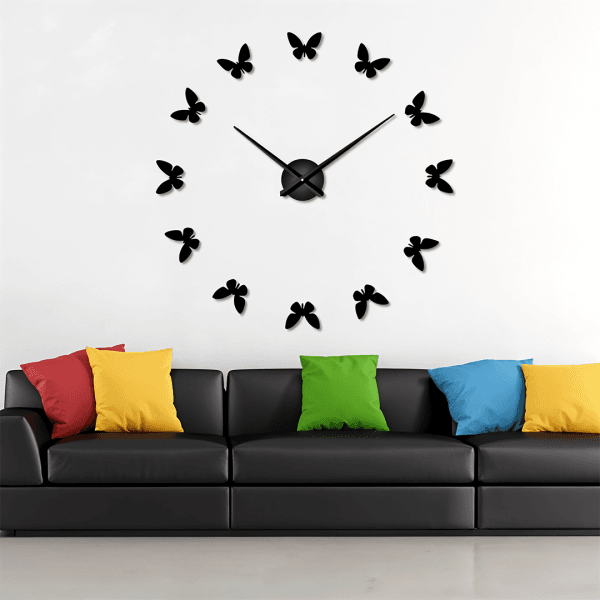 ساعة ديكور أكريلك مودرن